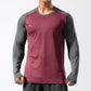 CASUAL BODYBUILDING LONG SLEEVE T-SHIRT
