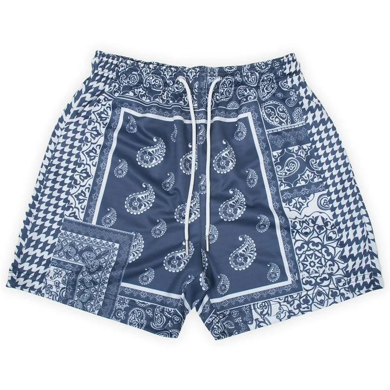 CASUAL PAISLEY SHORTS