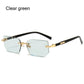 RETRO RIMLESS SUNGLASSES