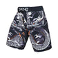 SNAKE PRINT MMA SHORTS