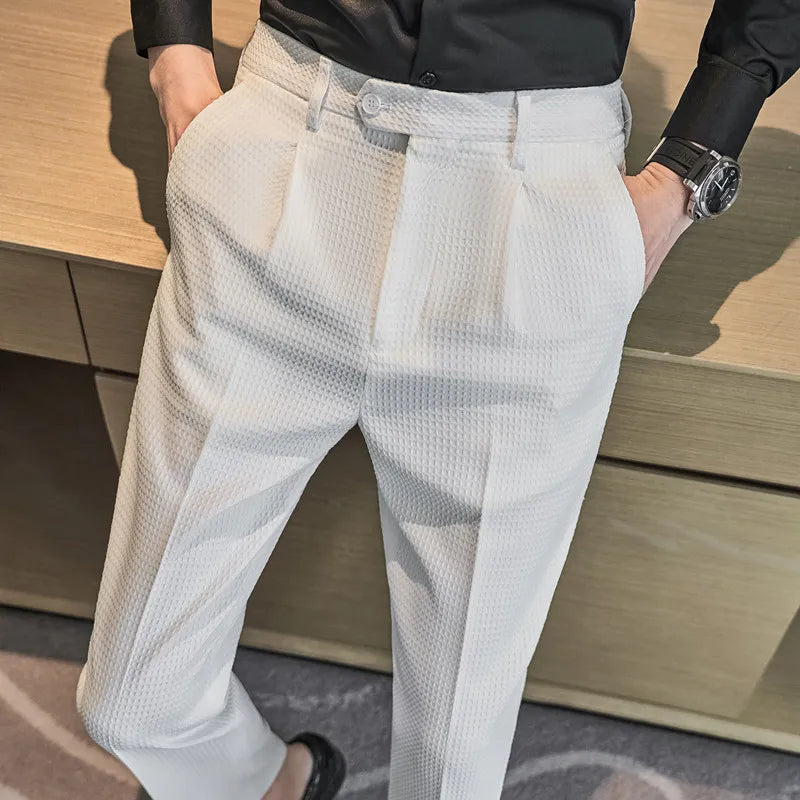 HIGH WAIST BUSINESS TROUSERS