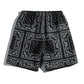 CASUAL PAISLEY SHORTS