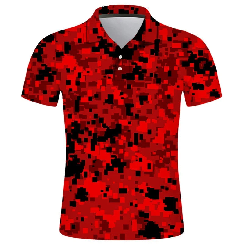 CAMO QUICK DRY POLO SHIRT