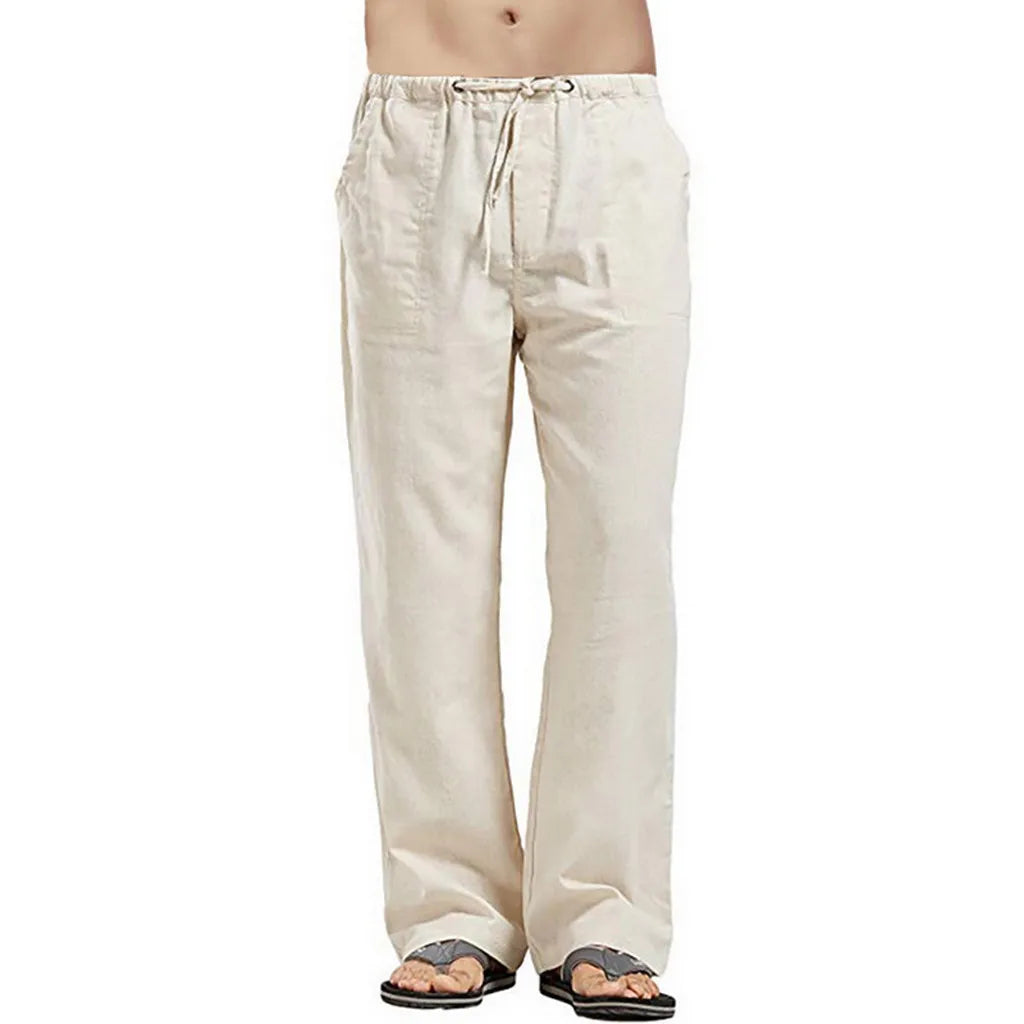 SUMMER LINEN PANTS
