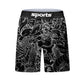 SNAKE PRINT MMA SHORTS