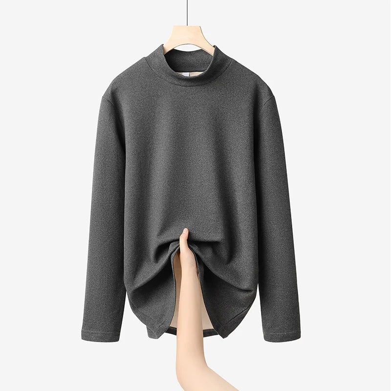 LONG SLEEVE PATCHWORK T-SHIRT