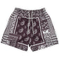 CASUAL PAISLEY SHORTS
