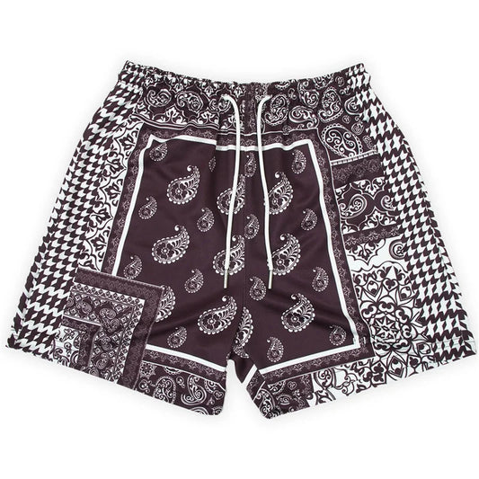 CASUAL PAISLEY SHORTS