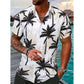 COCONUT TREE SUMMER PRINT SHIRT