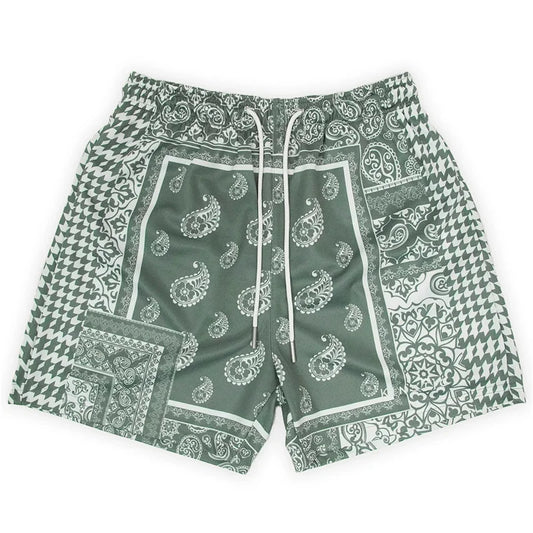 CASUAL PAISLEY SHORTS