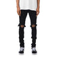 HIP HOP RIPPED SKINNY JEANS