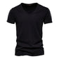 CASUAL PLAIN COTTON T-SHIRT
