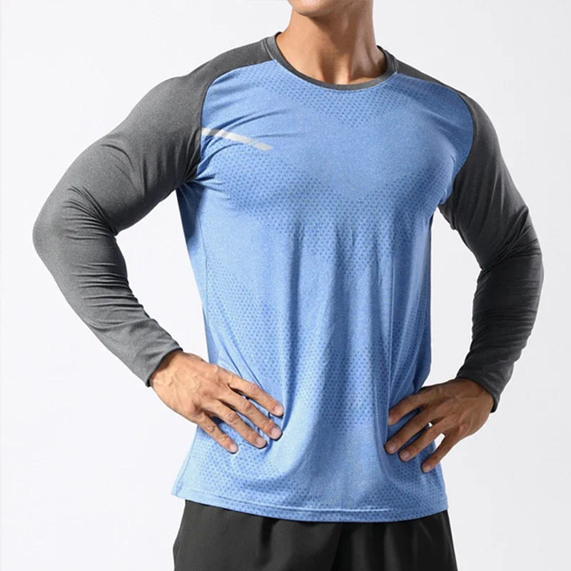 CASUAL BODYBUILDING LONG SLEEVE T-SHIRT