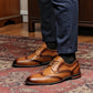 LEATHER BROGUES SHOES
