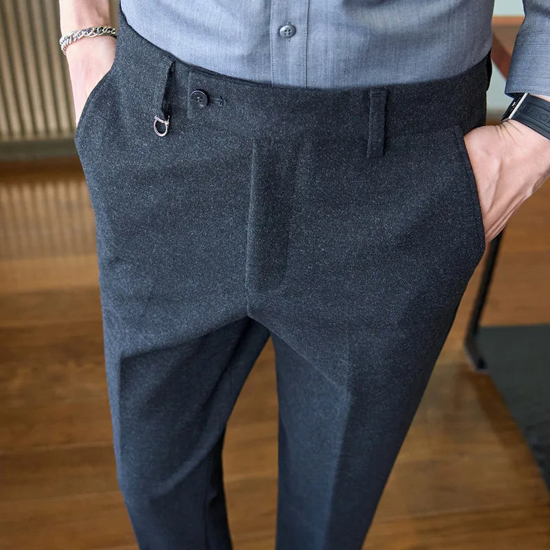 HIGH WAIST BUSINESS TROUSERS