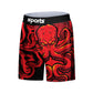 SNAKE PRINT MMA SHORTS