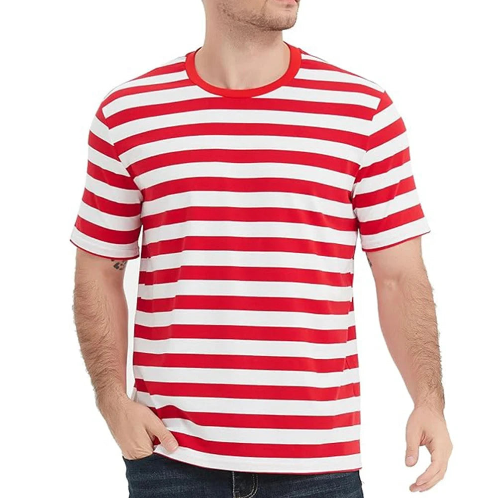 CASUAL STRIPED T-SHIRT
