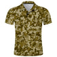 CAMO QUICK DRY POLO SHIRT