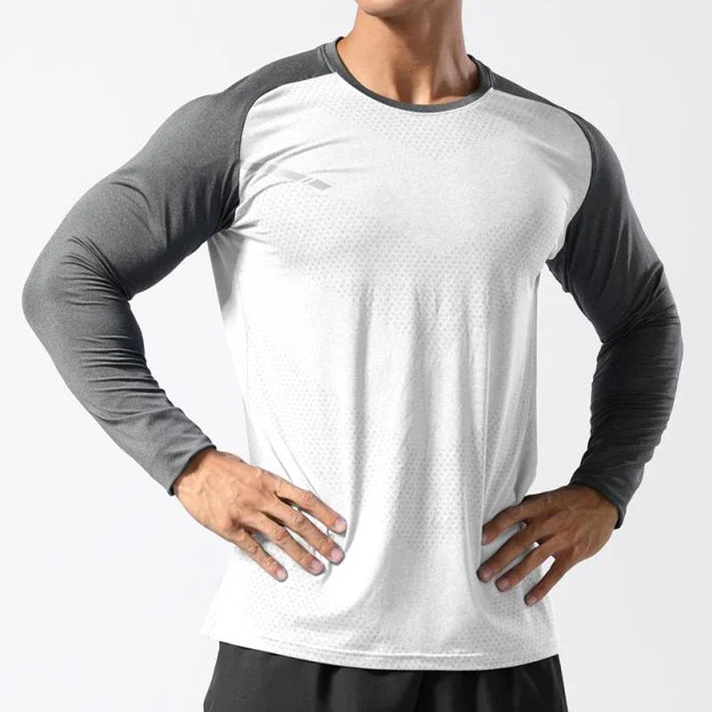 CASUAL BODYBUILDING LONG SLEEVE T-SHIRT