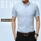 SHORT SLEEVE TURN DOWN COLLAR SHIRT