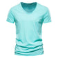CASUAL PLAIN COTTON T-SHIRT