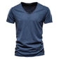 CASUAL PLAIN COTTON T-SHIRT