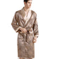 SILK LONG SLEEVE ROBE