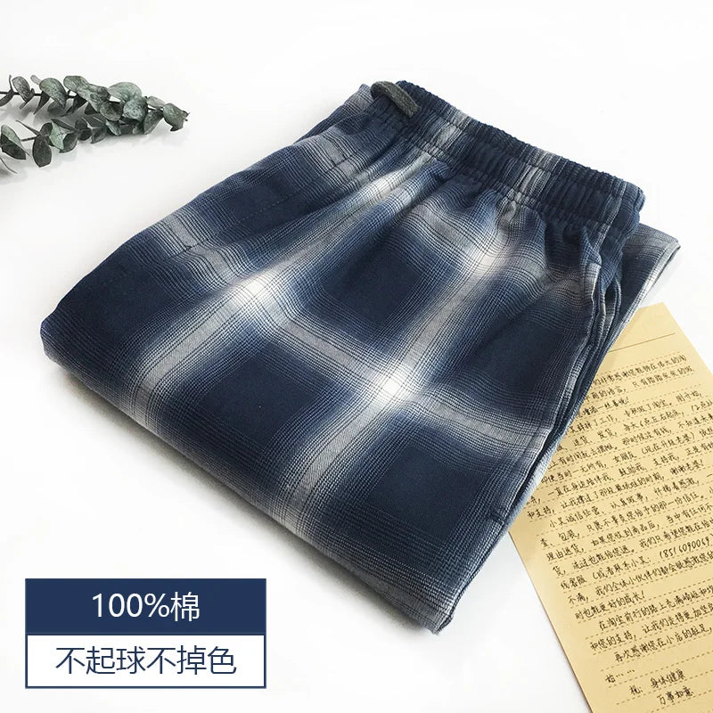 COTTON PYJAMA TROUSERS