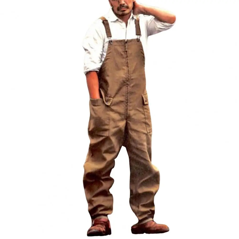 SQUARE NECK OVERALLS