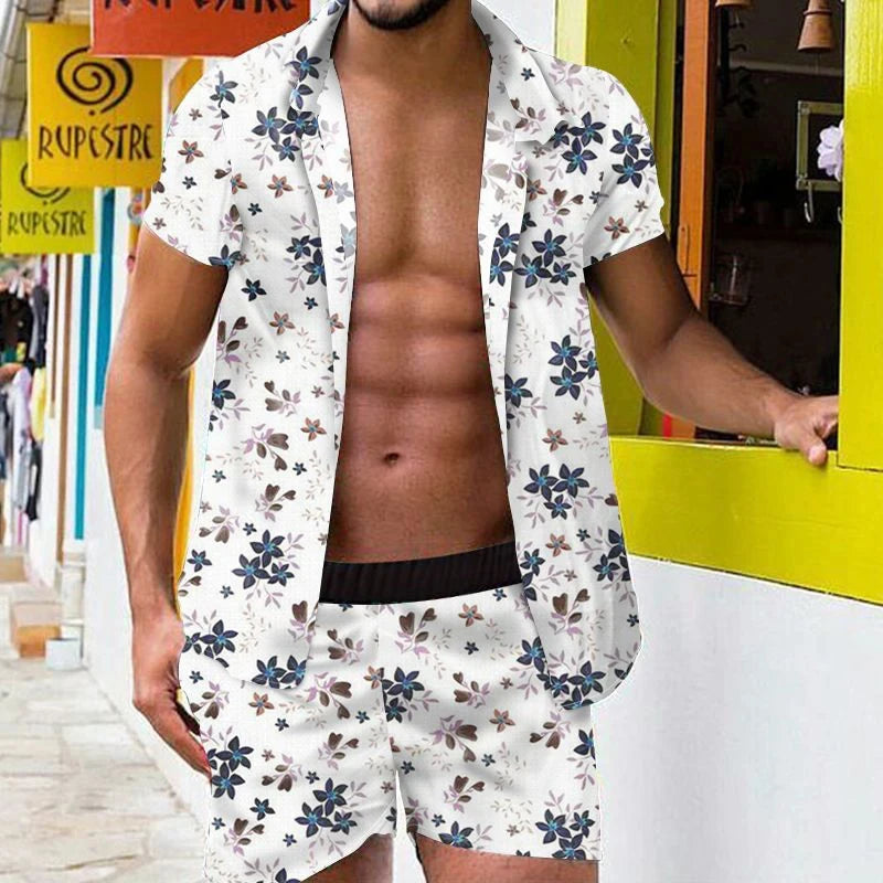 HAWAIIAN PRINT ROMPER