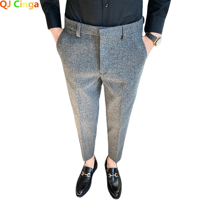 HIGH WAIST BUSINESS TROUSERS