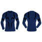 3D PRINT LONG SLEEVE COMPRESSION TOP