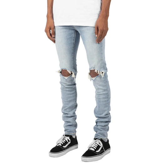 HIP HOP RIPPED SKINNY JEANS