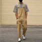 SOLID COLOUR CARGO JUMPSUIT