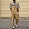 SOLID COLOUR CARGO JUMPSUIT