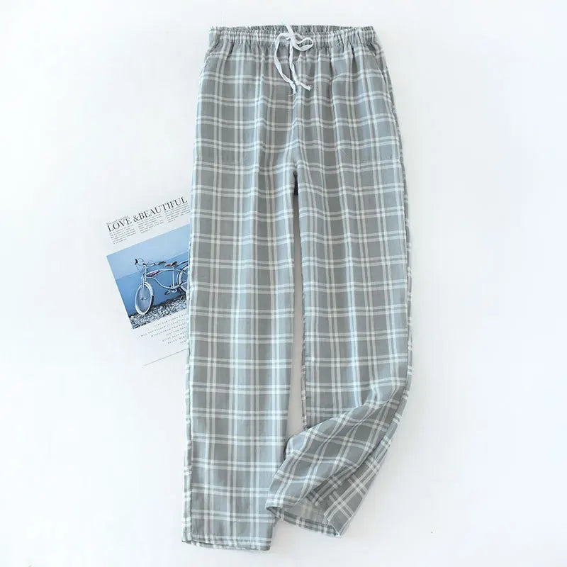 COTTON PYJAMA TROUSERS