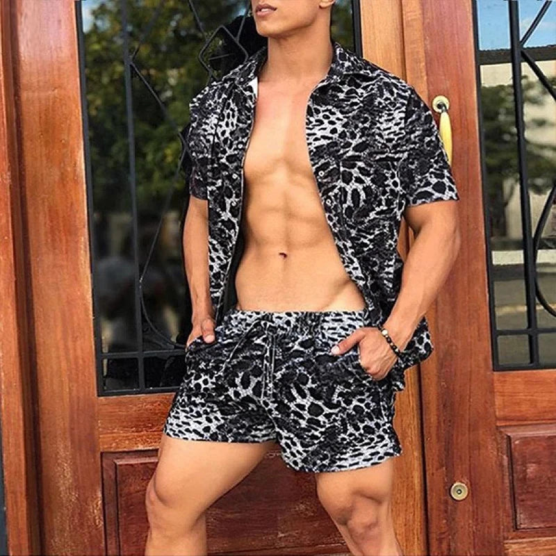 HAWAIIAN PRINT ROMPER