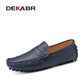 SLIP ON LEATHER LOAFERS