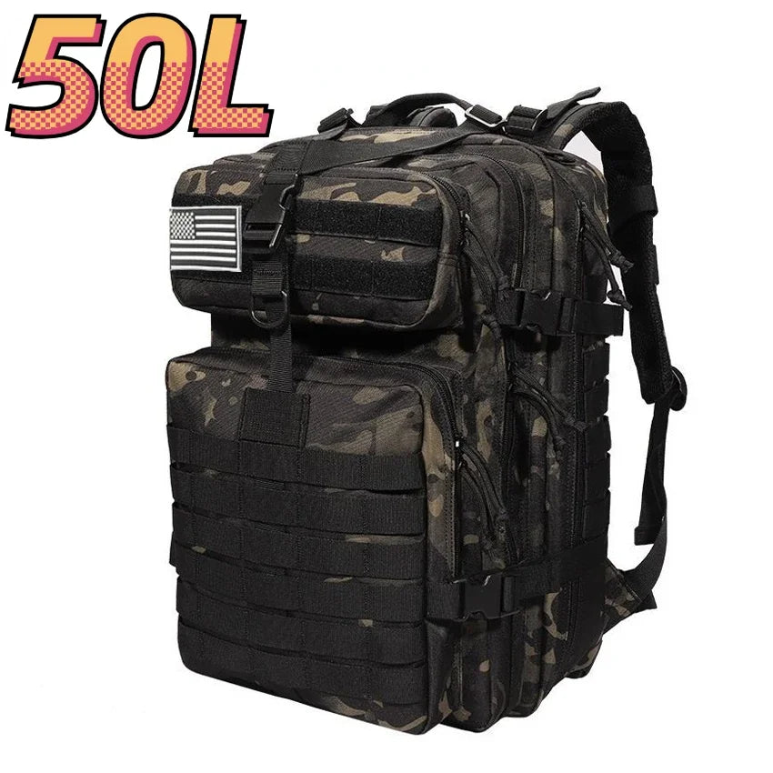 50 L MILITARY TACTICAL BACKPACK