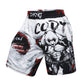 SNAKE PRINT MMA SHORTS