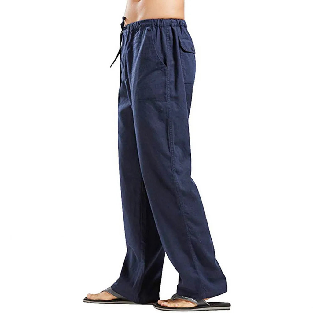 SUMMER LINEN PANTS