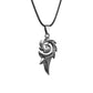 DRAGON FLAME PENDANT NECKLACE