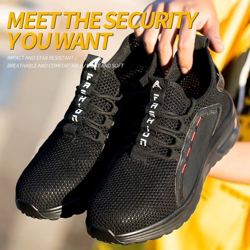 STEEL TOE PUNCTURE PROOF SNEAKERS