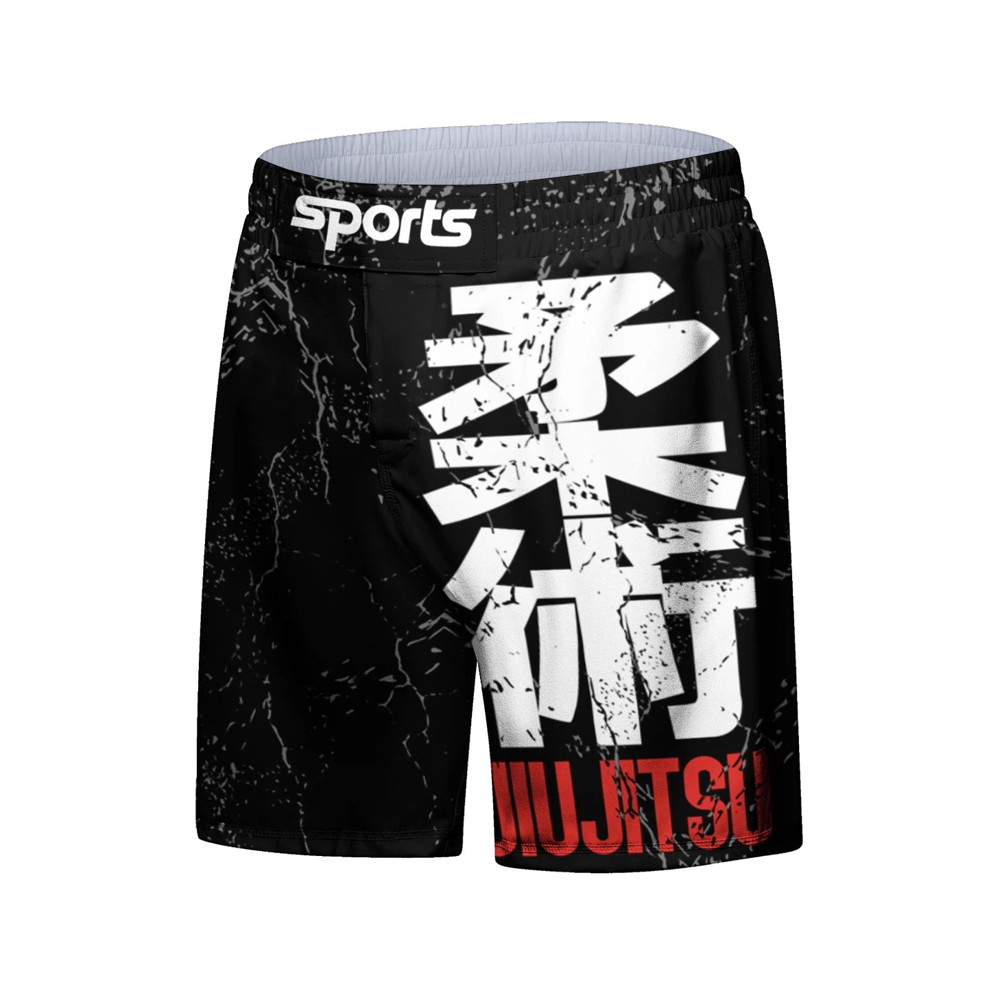 SNAKE PRINT MMA SHORTS