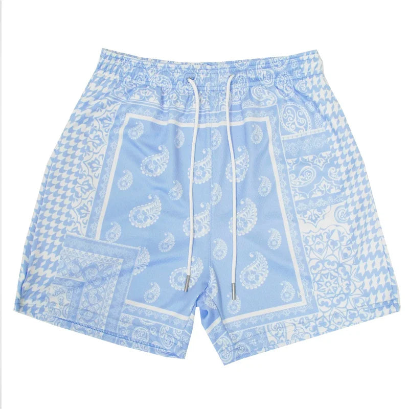 CASUAL PAISLEY SHORTS