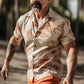 COCONUT TREE SUMMER PRINT SHIRT